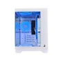 Gabinete Gamer Rise Mode Galaxy Glass M Mini Vidro Temperado USB 3.0 S/ Fans - Branco RM-GA-GGMN-FW