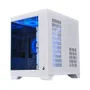 Gabinete Gamer Rise Mode Galaxy Glass M Mini Vidro Temperado USB 3.0 S/ Fans - Branco RM-GA-GGMN-FW