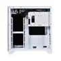 Gabinete Gamer Rise Mode Galaxy Glass M Mini Vidro Temperado USB 3.0 S/ Fans - Branco RM-GA-GGMN-FW