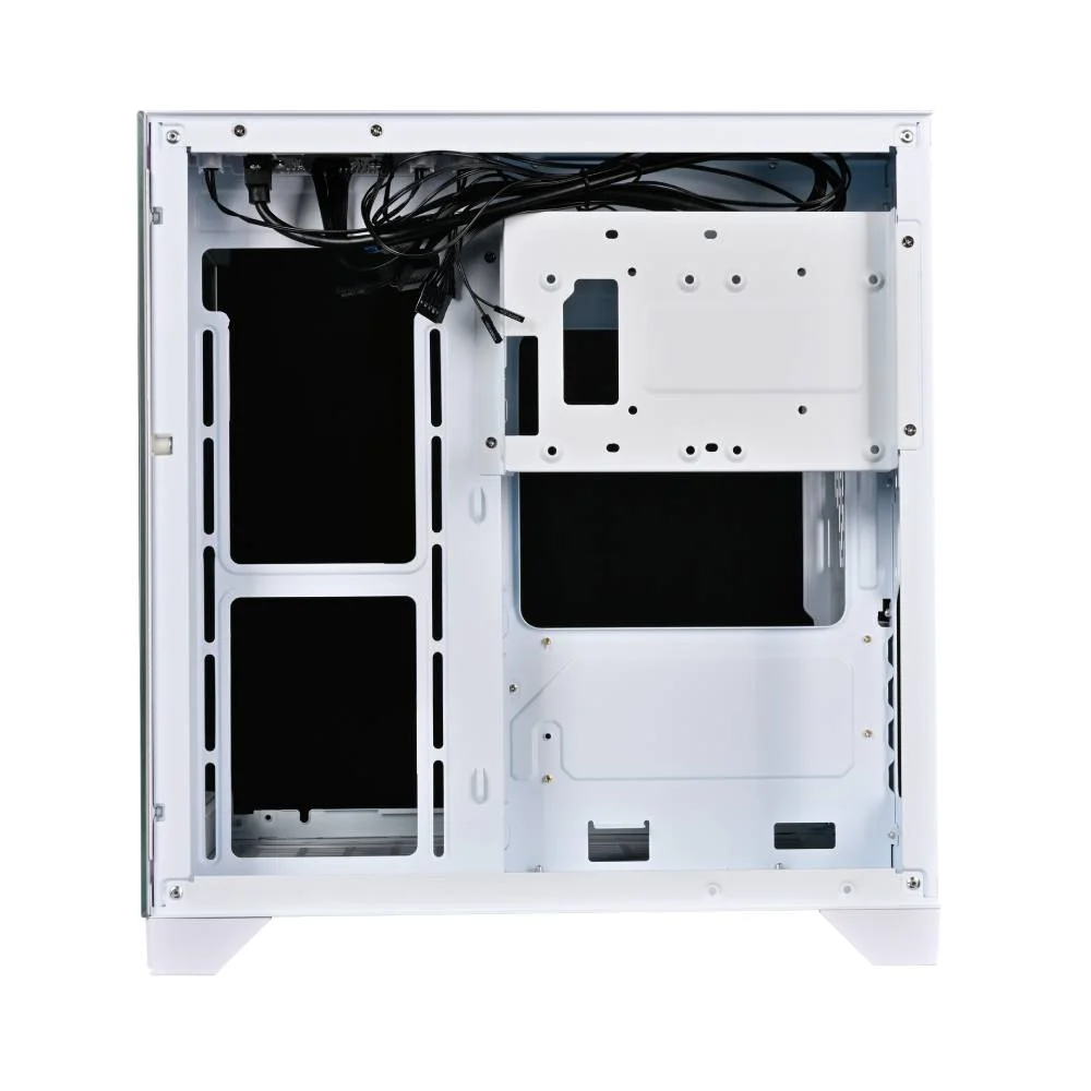 Gabinete Gamer Rise Mode Galaxy Glass M Mini Vidro Temperado USB 3.0 S/ Fans - Branco RM-GA-GGMN-FW Gabinete Gamer Rise Mode Galaxy Glass M Mini Vidro Temperado USB 3.0 S/ Fans - Branco RM-GA-GGMN-FW