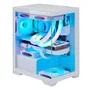 Gabinete Gamer Nebula Mini Metalred M6 Sem Fans Branco