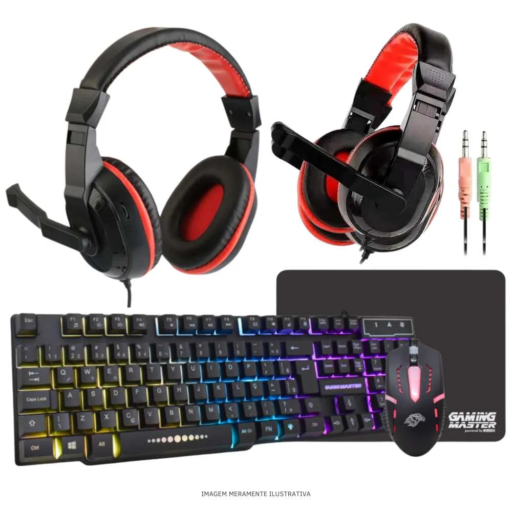 Computador PC Gamer Completo Balão.info Intel Core I7 16gb De Memória SSD 480GB Teclado + Mouse + Headset Gamer + Gabinete Gamer RGB + Joystick E WINDOWS 10 Pro Trial - view 4