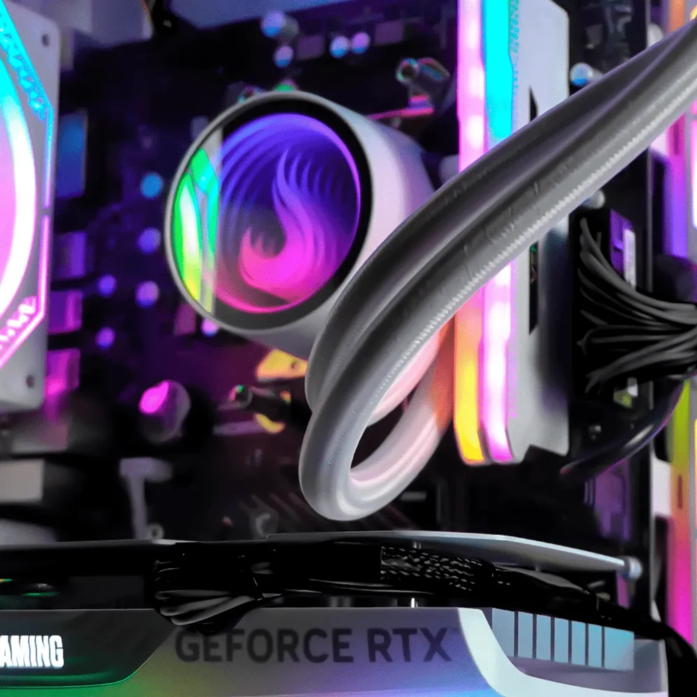 PC Gamer Completo Ryzen 5 5500, RTX 4060, 16gb Ddr4, SSD Nvme 500gb, 600w 80 Plus, Aquapc04-e - view 4