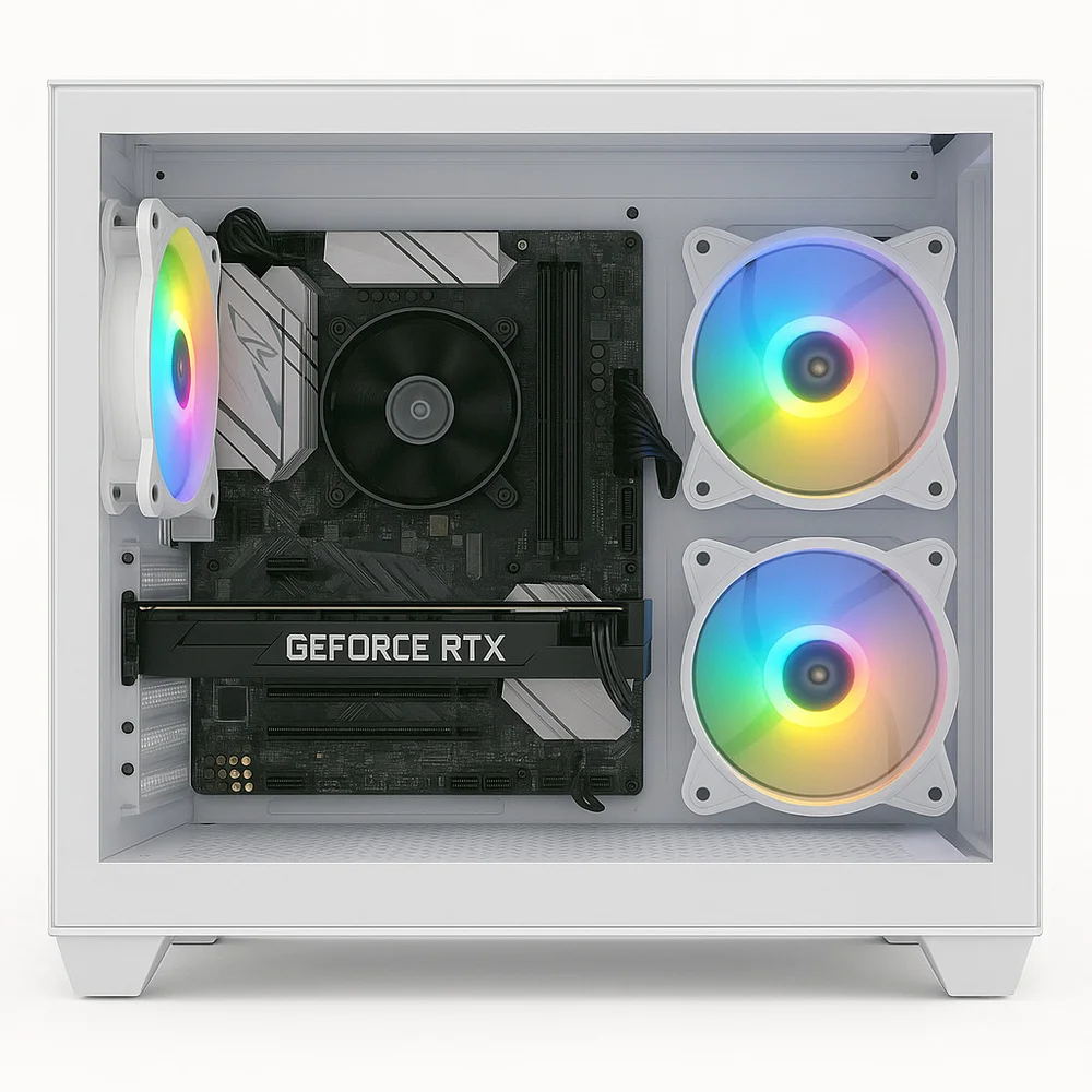 PC Gamer Skill Aquarium, AMD Ryzen 5 5600GT, 16GB , Radeon Vega 7, SSD 512GB M.2, Fonte 500w, Branco SKA051 em Campinas - foto 4