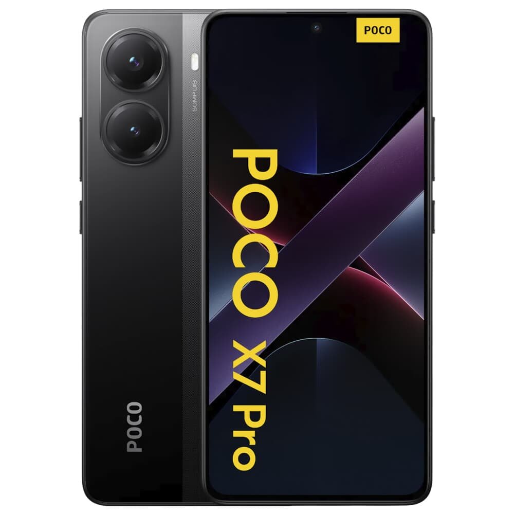 POCO X7 Pro ブラック Smartphone Xiaomi POCO X7 Pro NFC Dual SIM