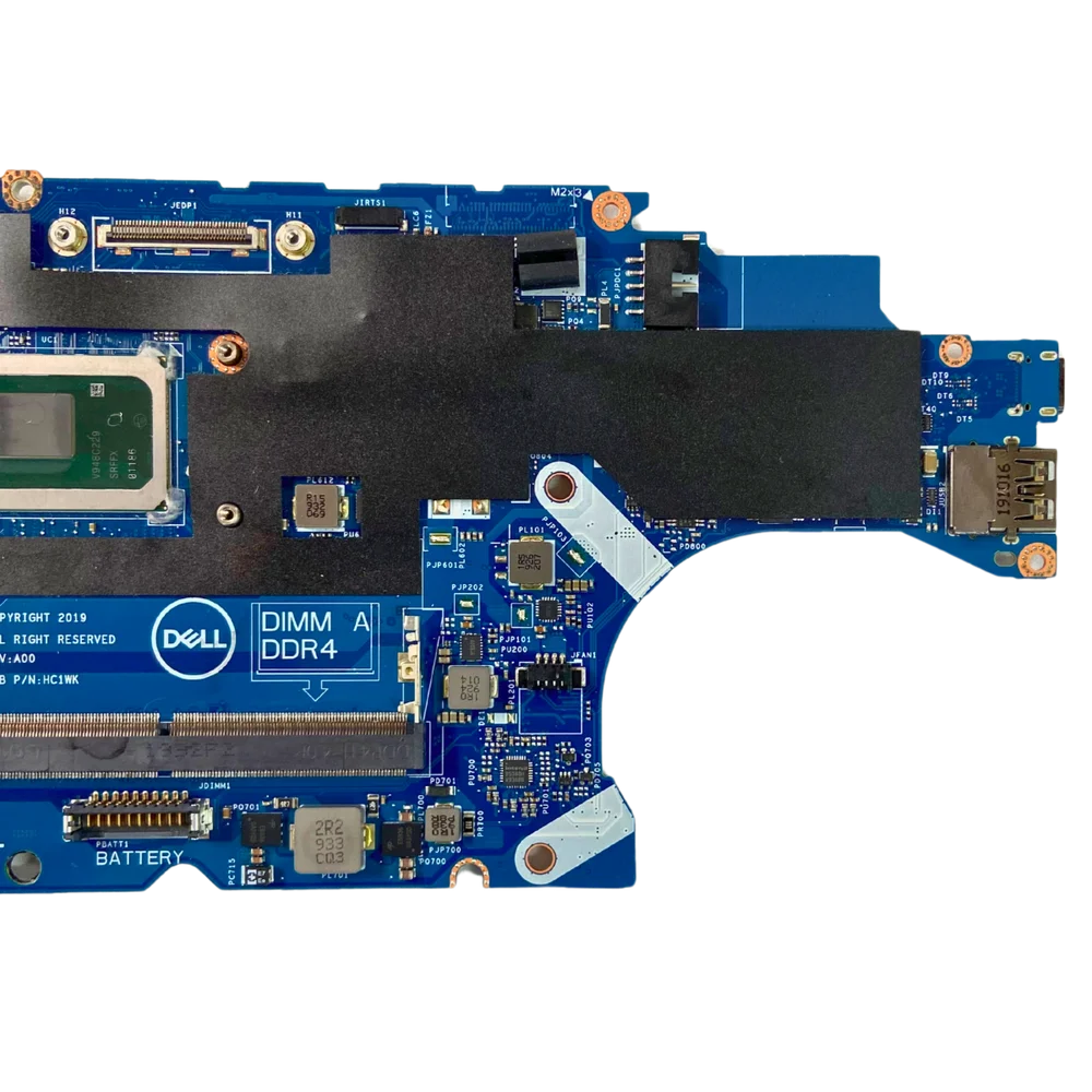 Placa Mãe Notebook Dell Edc41 La-892p Core™ i5-8365u 2 Ddr4 Placa Mãe Notebook Dell Edc41 La-892p Core™ i5-8365u 2 Ddr4
