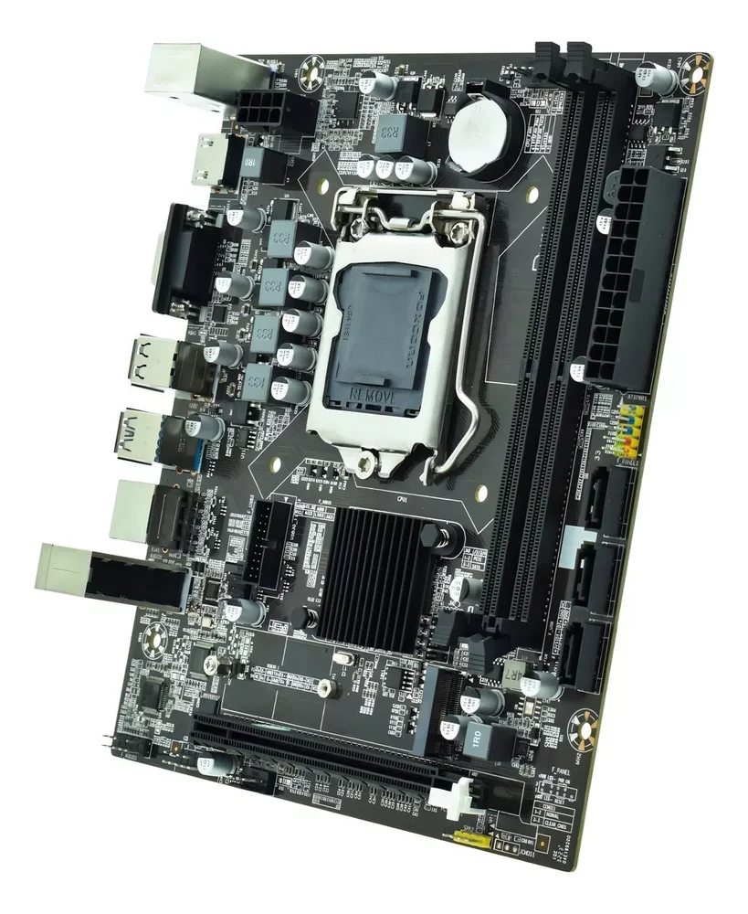 Placa Mãe Duex Chpset H110 LGA 1151, M.2, Rede Gigabit, Ddr4, Usb 3.0, Vga E Hdm - Dx H110zgm2 Placa Mãe Duex Chpset H110 LGA 1151, M.2, Rede Gigabit, Ddr4, Usb 3.0, Vga E Hdm - Dx H110zgm2