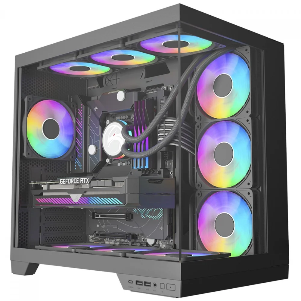 PC Gamer  Amd Ryzen 5 9600x, RTX 5060 Ti, 32gb Ddr5, Nvme 1TB, W11 WC - Balão.info