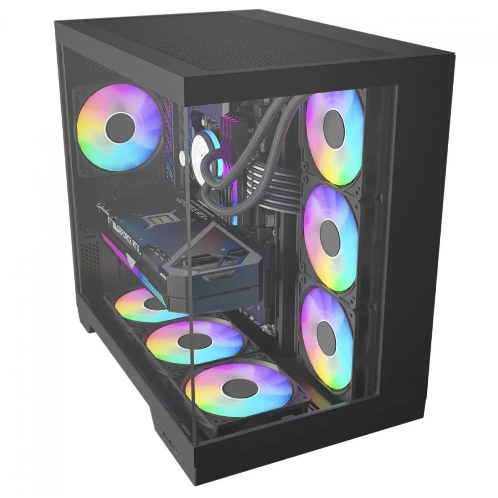 PC Gamer  Amd Ryzen 5 9600x, RTX 5060 Ti, 32gb Ddr5, Nvme 1TB, W11 WC - Balão.info - view 2