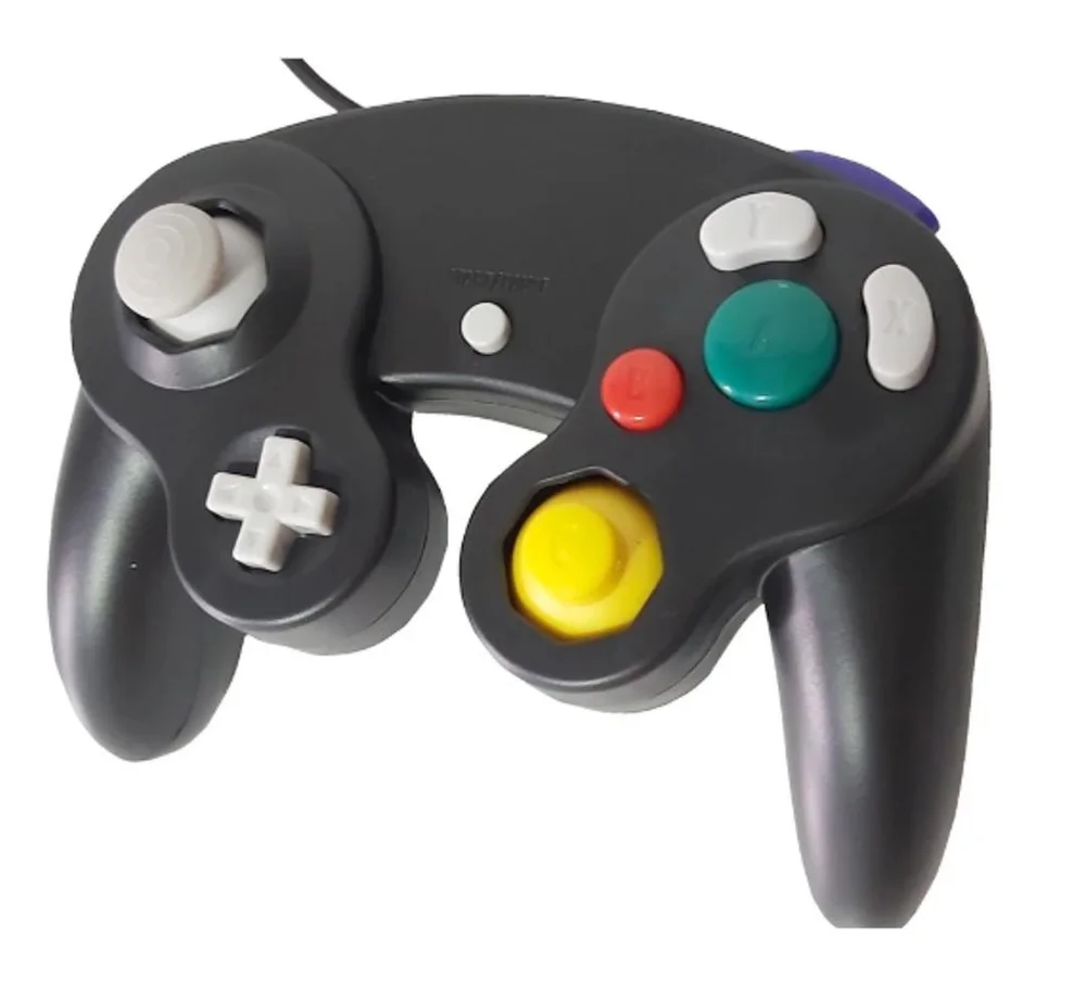 Controle Joystick com Fio Compativel Nintendo Wii e GameCube Controle Joystick com Fio Compativel Nintendo Wii e GameCube