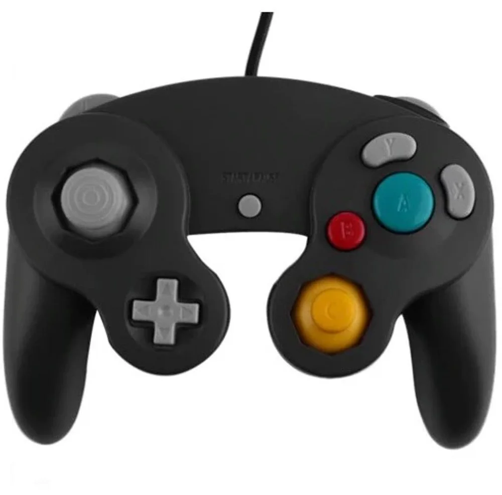 Controle Joystick com Fio Compativel Nintendo Wii e GameCube Controle Joystick com Fio Compativel Nintendo Wii e GameCube