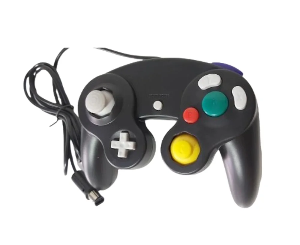 Controle Joystick com Fio Compativel Nintendo Wii e GameCube Controle Joystick com Fio Compativel Nintendo Wii e GameCube