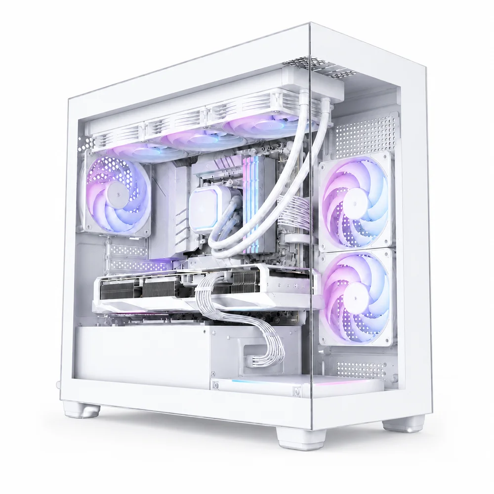 ぽ　ゲーミングPC ホワイト×ピンク5700X 4060 Produtos com até 15 OFF no PIX KaBuM
