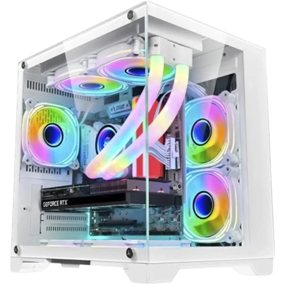 Gabinete Gamer Branco Micro W305 - Kmex Gabinete Gamer Branco Micro W305 - Kmex