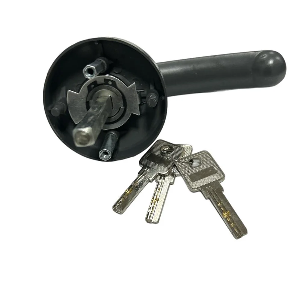 Fechadura Para Barra Antipanico Redonda Preta Dk016 Mra