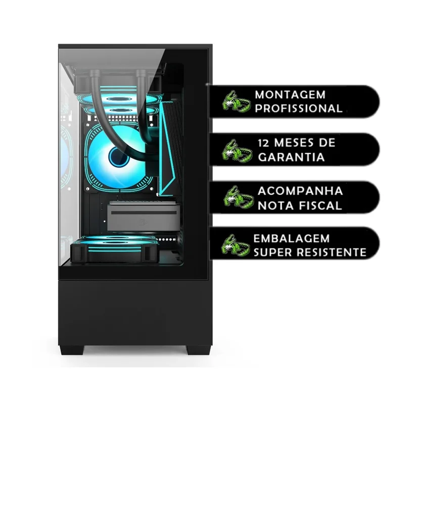 PC Gamer Balão.info Amd Ryzen, Memoria Ram 16gb Ddr4, SSD 240GB, Placa De Video 2gb em Campinas - foto 2