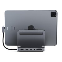Suporte Hub Satechi P/ Ipad Pro Usb-c 60w HDMI 4k Space Gray