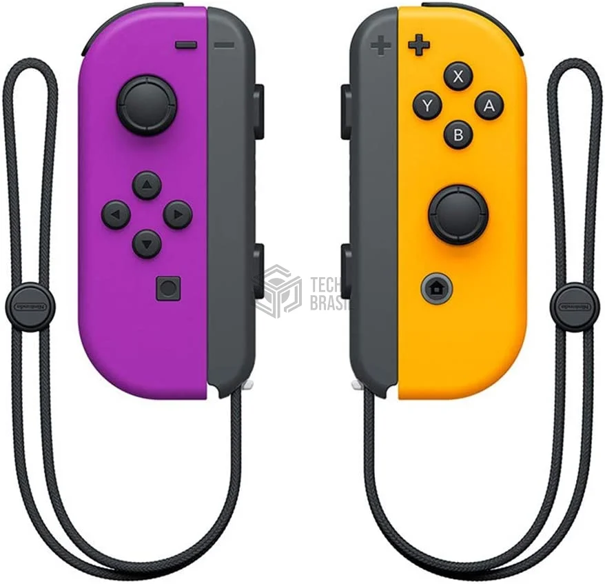 Kit 5 Conectores Grip Para Controle Joy-con Nintendo Switch Preto Kit 5 Conectores Grip Para Controle Joy-con Nintendo Switch Preto