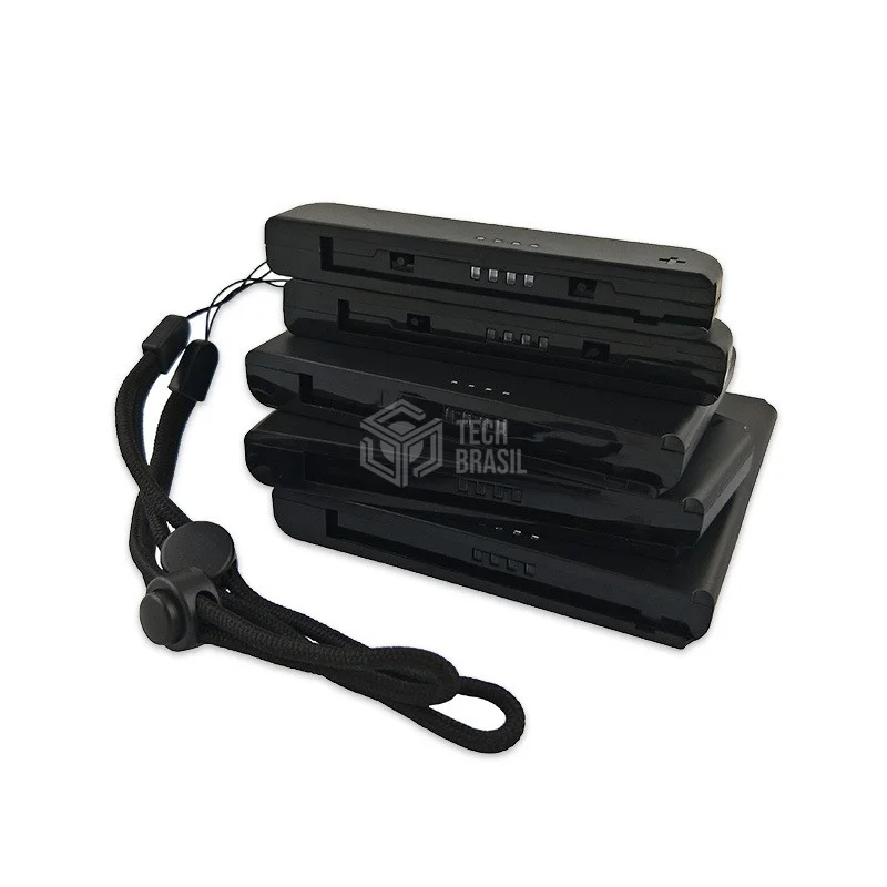 Kit 5 Conectores Grip Para Controle Joy-con Nintendo Switch Preto Kit 5 Conectores Grip Para Controle Joy-con Nintendo Switch Preto
