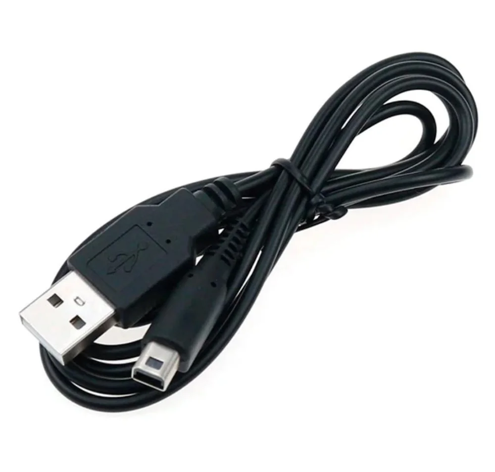 Cabo Usb Compativel Nintendo Dsi, 2ds, 3ds, New 2ds 3ds, Xl Cabo Usb Compativel Nintendo Dsi, 2ds, 3ds, New 2ds 3ds, Xl