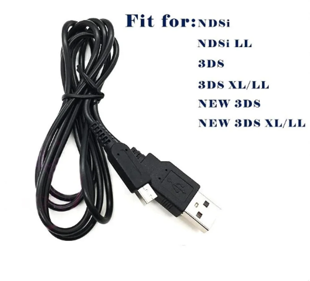 Cabo Usb Compativel Nintendo Dsi, 2ds, 3ds, New 2ds 3ds, Xl Cabo Usb Compativel Nintendo Dsi, 2ds, 3ds, New 2ds 3ds, Xl