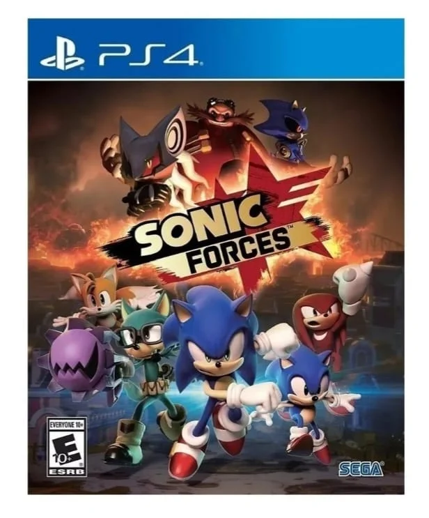 Jogo Sonic Forces Ps4 Americano Lacrado Jogo Sonic Forces Ps4 Americano Lacrado