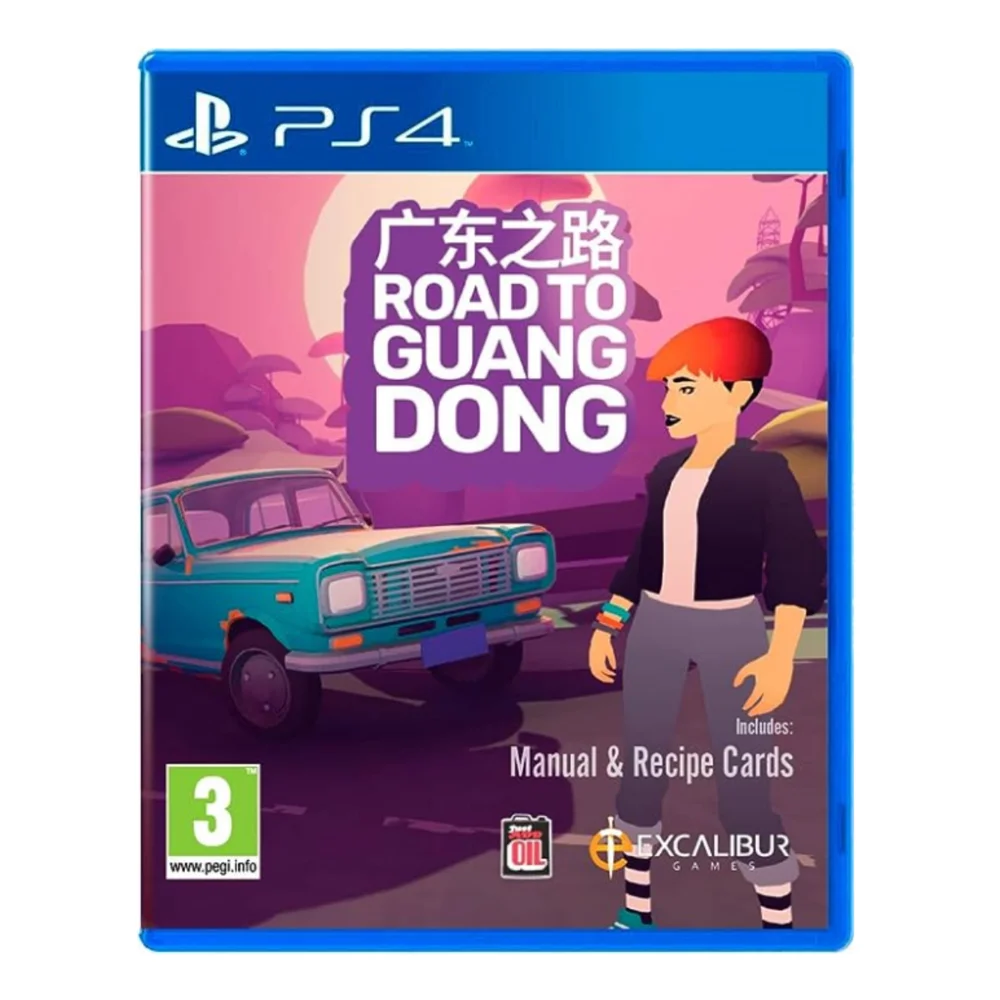 Jogo Road To Guang Dong Mídia Física Novo Ps4 Europeu