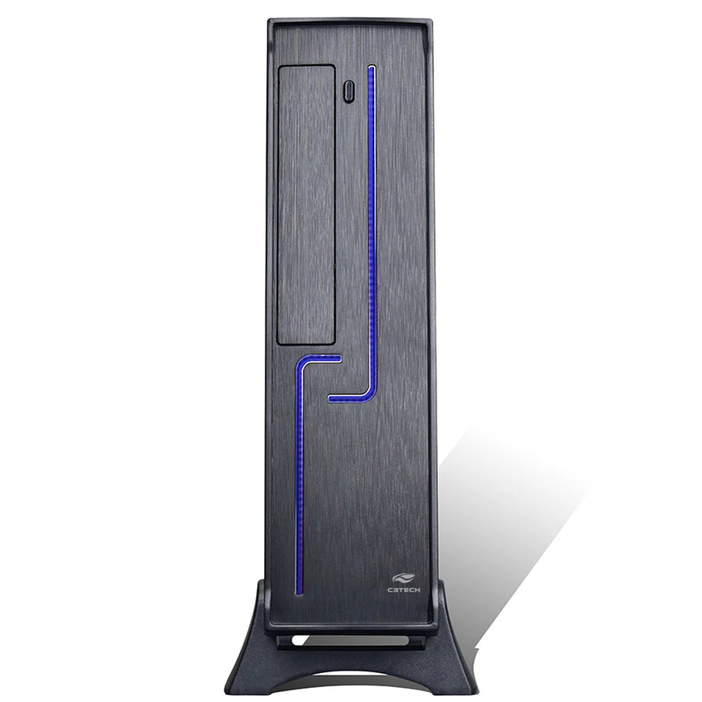 Gabinete Horizontal Slim Sff Dt-120bk Com Fonte Sfx 200w Preto C3tech Gabinete Horizontal Slim Sff Dt-120bk Com Fonte Sfx 200w Preto C3tech