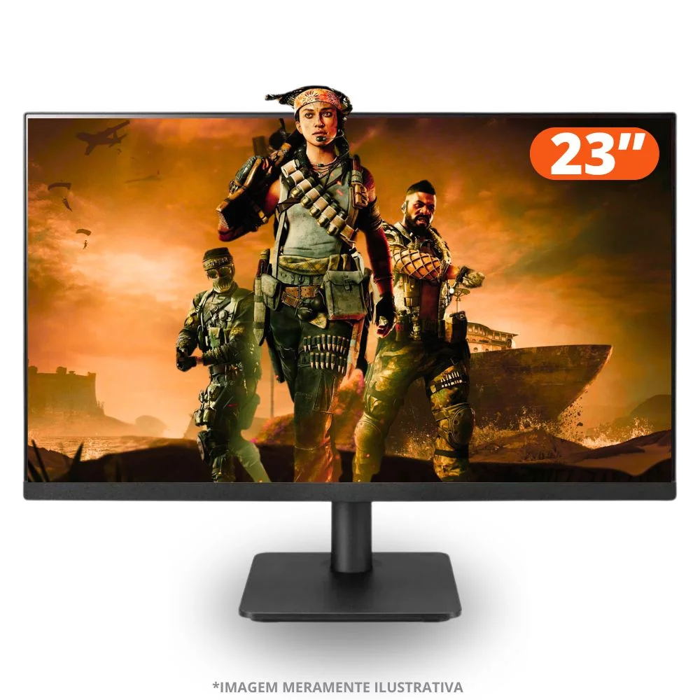 PC Gamer Amd Ryzen 5 5600gt, 16gb Ram, Placa De Video Radeon Vega 7, SSD 480GB, Fonte 550w, Water Cooler + Monitor 23” LED 75hz - view 2