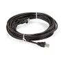 Cabo De Rede Patch Cord Cat5e Montado Preto - 65 Metros