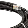 Cabo De Rede Cat5e Montado Preto - 50 Metros