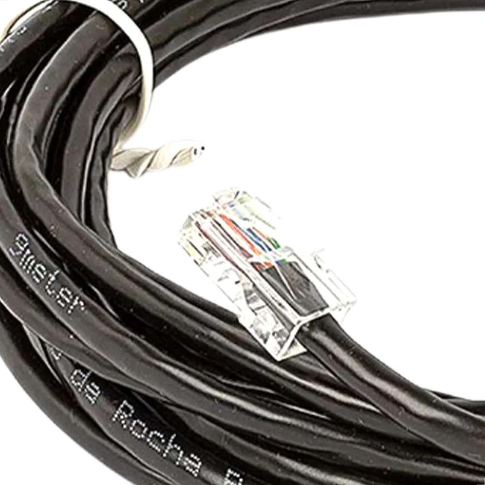 Cabo De Rede Cat5e Montado Preto - 50 Metros