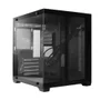 Gabinete Gamer Mini Tower, Desktop PC, Painel Transparente, Usb 3.0, 5 Slots De Expansão, Home Office, Montagem Setup