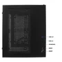 Gabinete Gamer Mini Tower, Desktop PC, Painel Transparente, Usb 3.0, 5 Slots De Expansão, Home Office, Montagem Setup