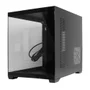Gabinete Gamer Mini Tower, Desktop PC, Painel Transparente, Usb 3.0, 5 Slots De Expansão, Home Office, Montagem Setup