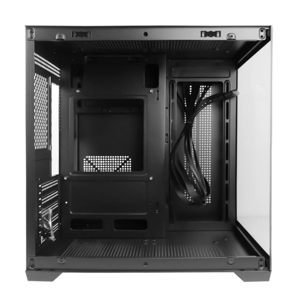 Gabinete Gamer Mini Tower, Desktop PC, Painel Transparente, Usb 3.0, 5 Slots De Expansão, Home Office, Montagem Setup Gabinete Gamer Mini Tower, Desktop PC, Painel Transparente, Usb 3.0, 5 Slots De Expansão, Home Office, Montagem Setup