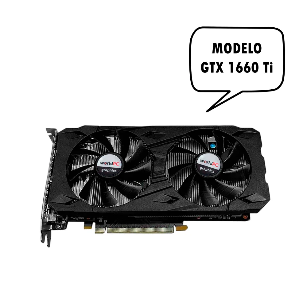 Placa De Video Nvidia Geforce Gtx 1660 Ti 6gb