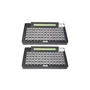 Kit Gertec 02 Teclados Programáveis Tec-e 65 Teclas Display