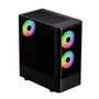 Gabinete Gamer Gamdias Talos E3 Cg, Mid-tower, Vidro Temp, 3 Fans, Black - Talos E3 Cg