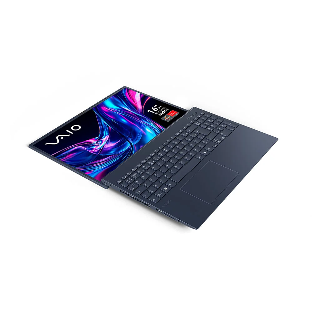 Notebook VAIO FE16 AMD® Ryzen 7-5700U Linux 16GB RAM 512GB SSD 16" IPS WUXGA - Cinza Grafite Notebook VAIO FE16 AMD® Ryzen 7-5700U Linux 16GB RAM 512GB SSD 16" IPS WUXGA - Cinza Grafite
