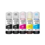 Kit 5 Tintas Epson 544 T544 Original 2 Preto , 1 Ciano , 1 Amarelo , 1 Magenta L-3110 L-3150 L-3250 - Refill