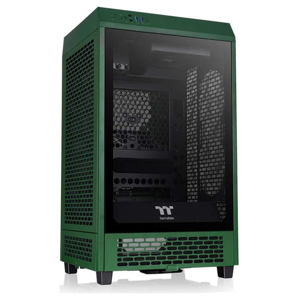 Thermaltake The Tower 200 グリーン Produtos com até 15 OFF no PIX KaBuM