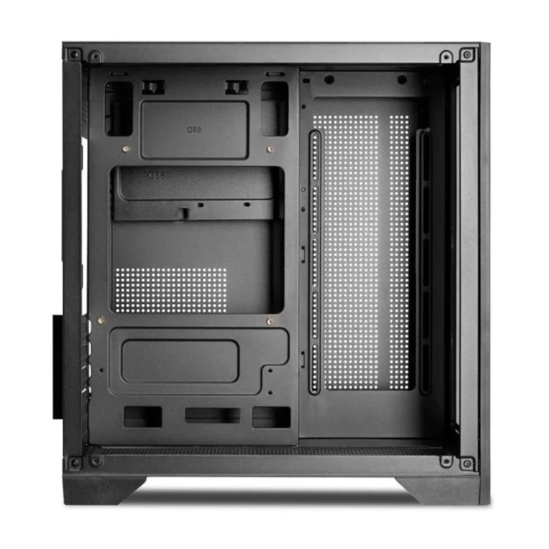 Gabinete Gamer Mancer Cv100 S/fan S/fonte Midtower Lateral De Vidro Preto - Mcr-cv100-bk Gabinete Gamer Mancer Cv100 S/fan S/fonte Midtower Lateral De Vidro Preto - Mcr-cv100-bk