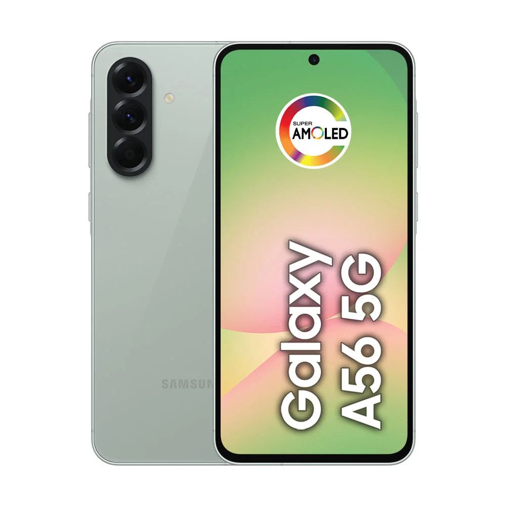 Celular Samsung Galaxy A56 5g 256gb, 8GB Ram, Câmera 50mp, Ip67, Super AmoLED 6.7”, Recursos Ai - Verde