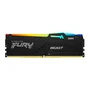 Memoria Kingston Fury Beast RGB 16gb Ddr5 6000mt/s 1.35v Black Desktop - Kf560c36bbe2a-16.