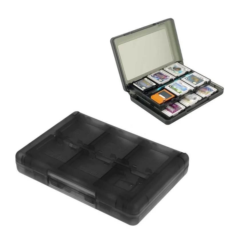 Case Estojo Porta 22 Jogos Cartuchos Para Nintendo 3ds, 3ds Xl, 2ds, New 3ds Xl Case Estojo Porta 22 Jogos Cartuchos Para Nintendo 3ds, 3ds Xl, 2ds, New 3ds Xl