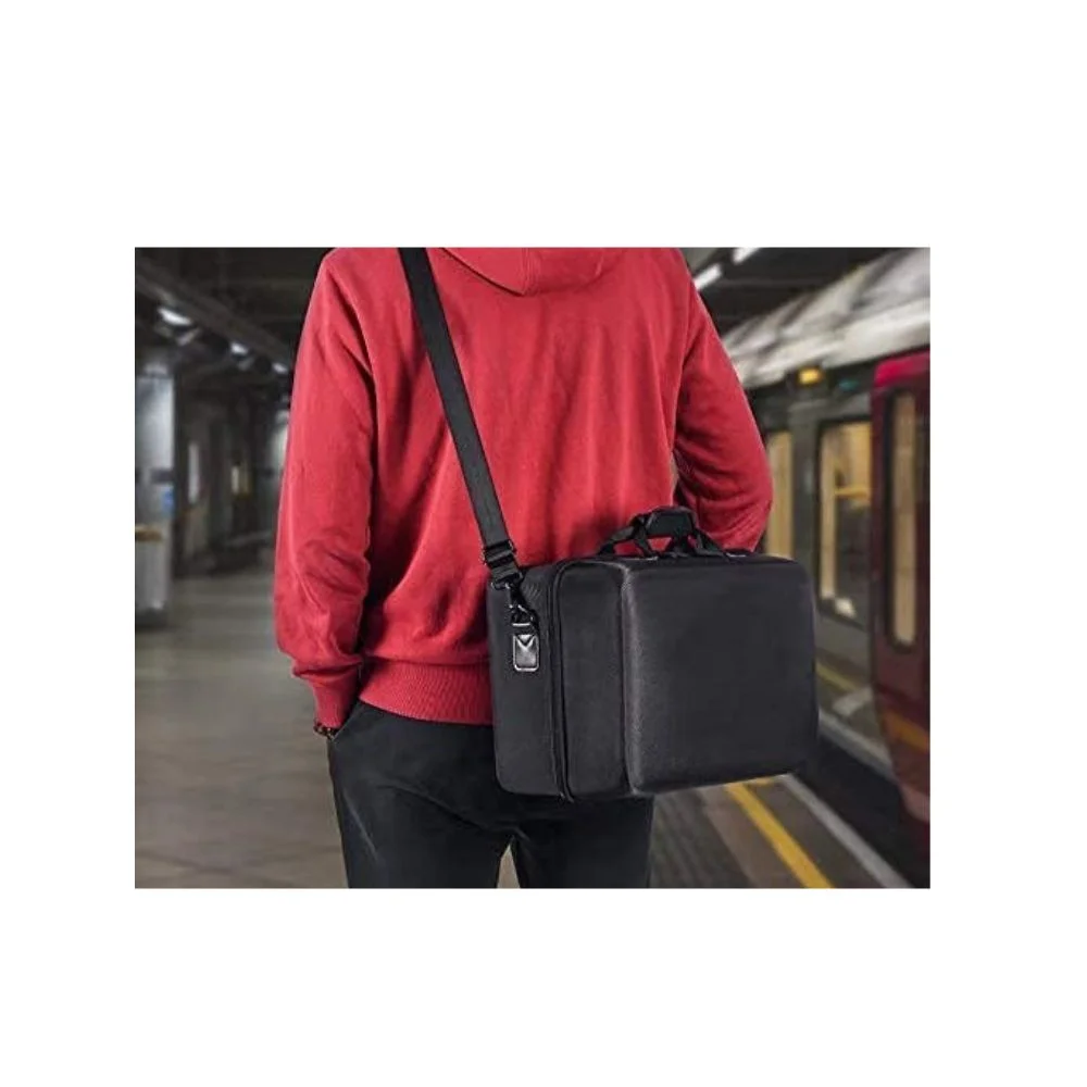 Bolsa Premium Mochila Transporte Para Playstation 5 Fat Digital Ultra E Acessórios Preta Bolsa Premium Mochila Transporte Para Playstation 5 Fat Digital Ultra E Acessórios Preta