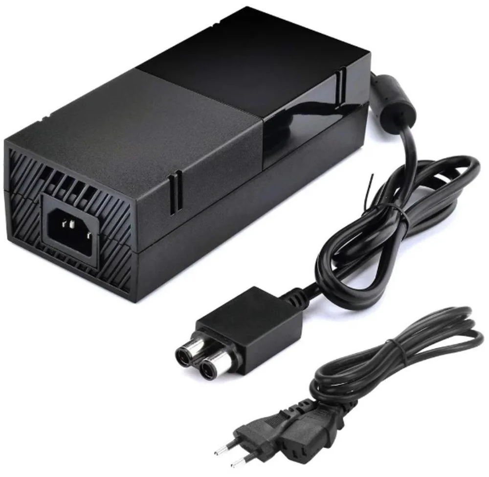 Fonte Carregador 2 Pinos Compatível Console XBOX One Fonte Carregador 2 Pinos Compatível Console XBOX One