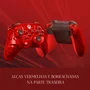 Controle Sem Fio XBOX Series S X One Vermelho Transparente