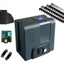 Kit Motor Rossi Dz Nano Nitro Bivolt Para Portão 650kg Deslizante + 5 Controles + 3,5m Cremalheira